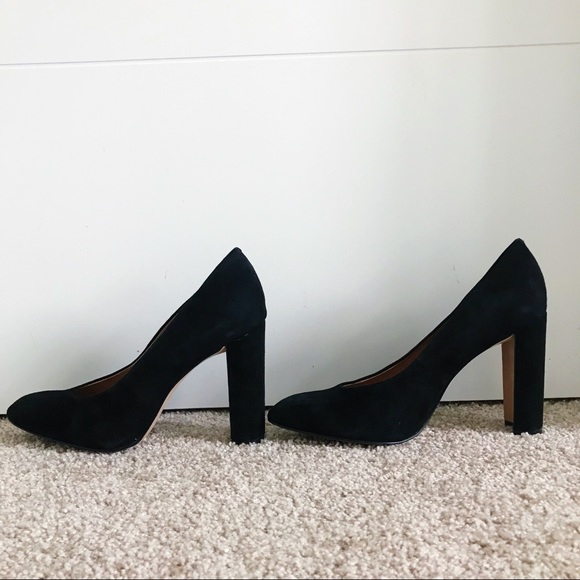 Madewell Suede Pointy-Toe Pumps - Picture 4 of 5